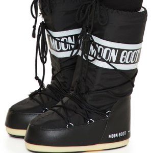 Black Waterproof Moon Boots
